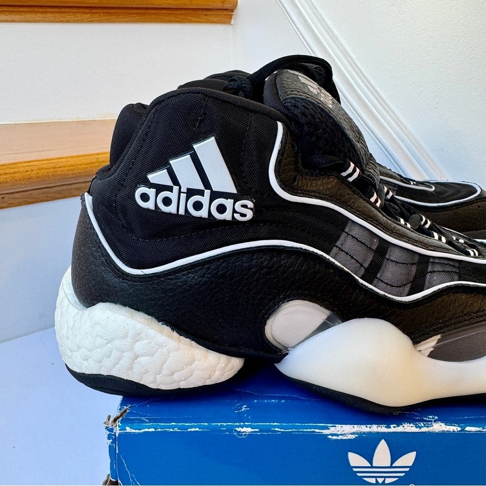 NWT Adidas Never Made 98 X Crazy BYW in black / white sneakers - Picture 2 of 13